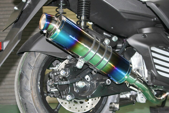 HMS ヤマハ シグナス グリファス NMAX125 S346 盛り上がら マフラー