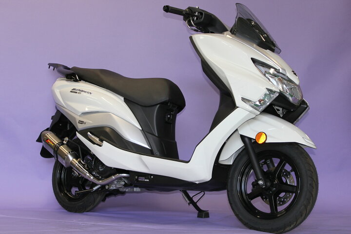 楽天市場】バーグマンストリート125EX バイクマフラー 8BJ-EA23M SABER 