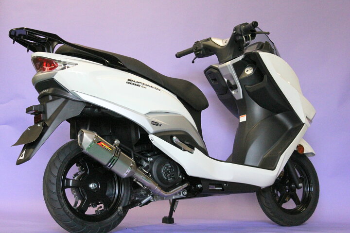 楽天市場】バーグマンストリート125EX バイクマフラー 8BJ-EA23M SABER 