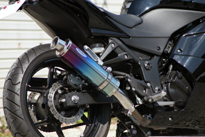 楽天市場】Realize ニンジャ250R バイクマフラー JBK-EX250K 2008年 