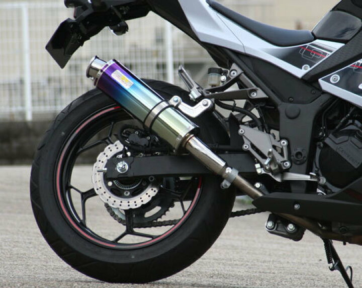 楽天市場】Realize ニンジャ250 バイクマフラー JBK-EX250L 2013年 