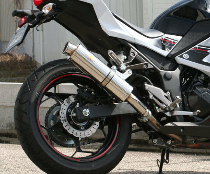 楽天市場】Realize ニンジャ250 バイクマフラー JBK-EX250L 2013年  