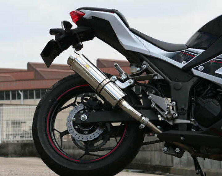 楽天市場】Realize ニンジャ250 バイクマフラー JBK-EX250L 2013年 