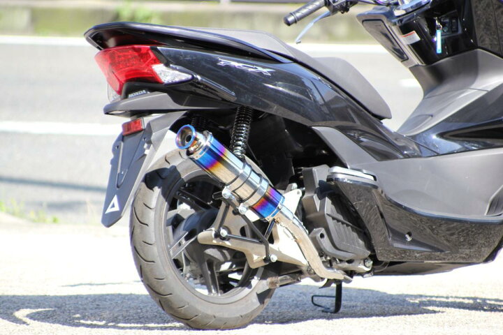 楽天市場】PCX125 PCX150esp バイクマフラー EBJ-JF56 EBJ-JF28後期 