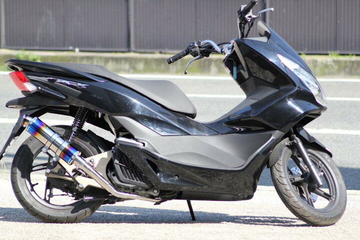 楽天市場】PCX125 PCX150esp バイクマフラー EBJ-JF56 EBJ-JF28後期  