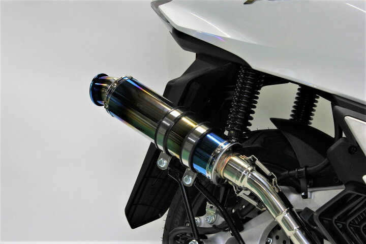 楽天市場】【最新モデル対応】 PCX125 バイク マフラー 2BJ-JK05 8BJ