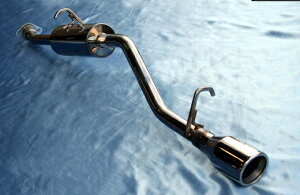 ジムニー マフラー JA11V JA11C 車マフラー SUS ステンレス シルバーカラー Type02 出口 丸型 タイコ付き カーパーツ 自動車パーツ アクセサリー カスタムパーツ 車用品 Jimny Bluefin ブルーフィン ス