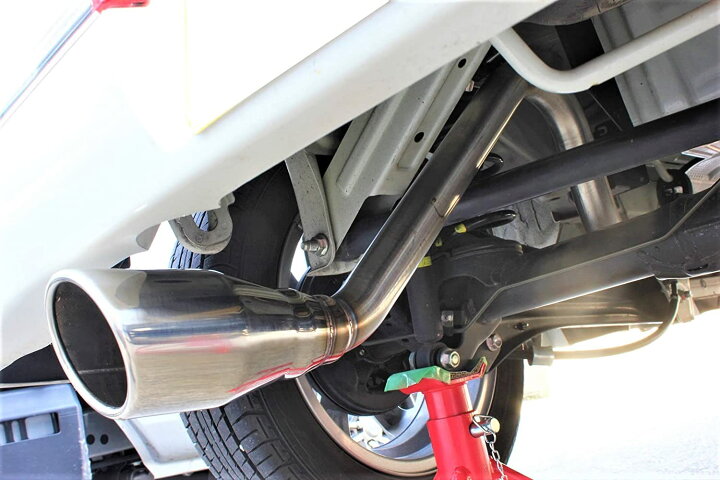 楽天市場】エブリィ ワゴン マフラー ABA-DA17W 2WD 4WD ターボ車 1本 
