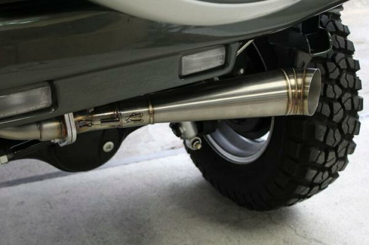 楽天市場】ジムニー マフラー JB23W 1型〜10型 ショートバンパー用 右 