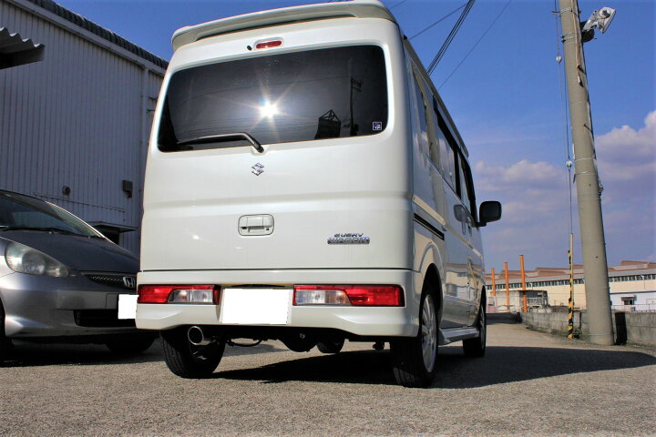 楽天市場】エブリィ ワゴン マフラー ABA-DA17W 2WD 4WD ターボ車 1本 