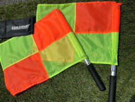【Earls Court アールズコート】レフリーフラッグ 2本セット EC-R003 サッカー ラインズマン 旗 審判用品 レアルスポーツ
