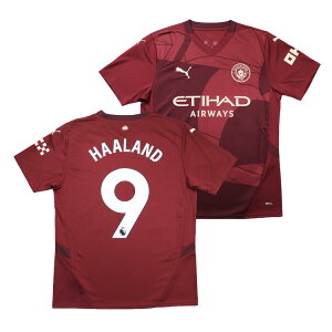PUMA プーマ #9 ハーランド 24/25 マンチェスター・シティ 3rd レプリカユニフォーム 775201-03 サッカー サード 半袖 特価