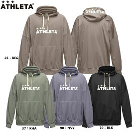 ATHLETA アスレタ プラクールパーカー 25SS 03394 冷感 プルパーカー フーディー サッカー フットサルウエア レアルスポーツ