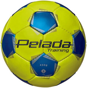molten モルテン ペレーダ トレーニング 3号球(5号重量)ライトイエロー×メタリックブルー F3K9200-YB サッカー ボール 430g スキルアップ 青 黄