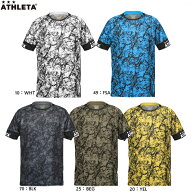 ATHLETA アスレタ ジュニア グラフィックプラクティスシャツ 25SS 02423J プラシャツ 半袖 サッカーウエ…