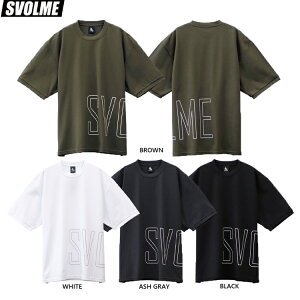 SVOLME �X�{���� �X�N�����e�b�NBIG���S���C�hT�V���c 25SS 1252-44700 ���� �I�[�o�[�T�C�Y �r�b�N�V���G�b�g T�V���c ����