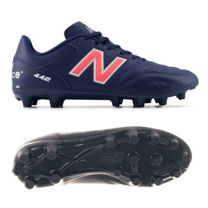 New Balance �j���[�o�����X 442 ACADEMY HG V2 NAVY/RED MS43HMP22E ���� �T�b�J�[�p �X�p�C�N ���C�h ���L ���A���X�|�[�c