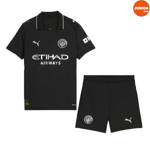 PUMA プーマ KIDS 25/26 マンチェスター・シティ MCFC アウェイ レプリカシャツ&ショーツ 780353-02 780376-02 上下セット スタジアムシャツ レプリカユニ