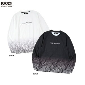 SY32 by SWEET YEARS GXCT[eBgD[ oC XEB[gC[Y SLEEVE MESSAGE L/S TEE 25FW 15507 TVc OX[u T  