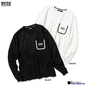 特価【SY32 by SWEET YEARS】23SS DESIGN POCKET L/S TEE 13023 ロングTシャツ ロンT レアルスポーツ