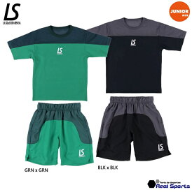 特価【LUZeSOMBRA ルースイソンブラ】ジュニア 23SS CLUB PARQUE DRYMESH PRA SHIRT LIGHT SHORTS L2231001-L2231051 上下セット レアルスポーツ