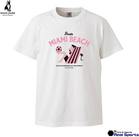 【soccer junky サッカージャンキー】23AW MIAMI+10 半袖TEE SJ23F50 JERRYコラボ Tシャツ レアルスポーツ