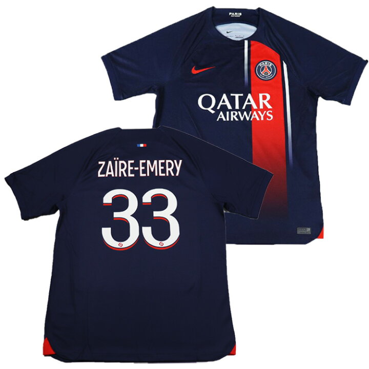 楽天市場】NIKE ナイキ #33 ザイール＝エメリ 23/24 PSG パリ 