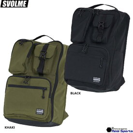 【SVOLME スボルメ】24SS マルチポケットバックパック25L 1241-27720 リュック 通勤 通学 レアルスポーツ