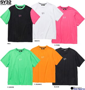 SY32 by SWEET YEARS �G�X���C�T�[�e�B�g�D�[ �o�C �X�E�B�[�g�C���[�Y 24SS BASIC S/Y LOGO TEE 14135 T�V���c ���� �t�b�g�{�[�� �A�p���� ����