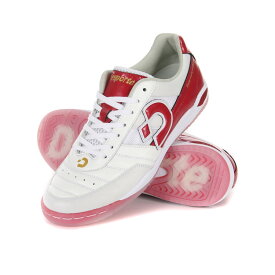 【Desporte デスポルチ】サンルイス LL ID LTD DS-2036 P-WHT×D-RED 20周年記念モデル フットサルシューズ レアルスポーツ