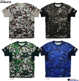 ATHLETA アスレタ 総柄昇華プラシャツ SP-241 24SS サッカー フットサル ウェア メンズ 半袖 特価