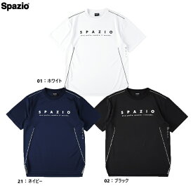 Spazio スパッツィオ パイピングカットプラシャツ 25SS GE-1053 プラクティスシャツ トレーニングウエア サッカー 半袖 Tシャツ 特価