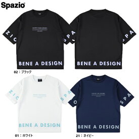 Spazio スパッツィオ オーバーサイズアラウンドロゴプラシャツ2 25SS GE-1080 プラシャツプラクティスシャツ 半袖 サッカーウエア 特価