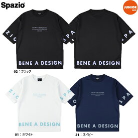 Spazio スパッツィオ ジュニア Jr.オーバーサイズアラウンドロゴプラシャツ2 25SS GE-1081 プラクティスシャツ プラシャツ サッカーウエア 半袖 特価