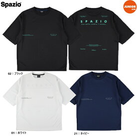 Spazio スパッツィオ ジュニア Jr.オーバーサイズプラシャツ2 25SS GE-1083 プラクティスシャツ 半袖 サッカーウエア 特価