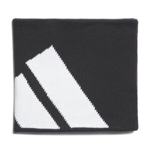 adidas アディダス ビックロゴネックウォーマー w6769-jz1735 リバーシブル スナップボタン付き フリース サッカー ウォームアイテム