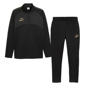 PUMA v[} 25AW KING TOUCH 1/4 ziptop  PT 660519-01 660517-01 ㉺Zbg g[jOX[c TbJ[EGA ubN