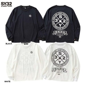 SY32 by SWEET YEARS �G�X���C�T�[�e�B�g�D�[ �o�C �X�E�B�[�g�C���[�Y CIRCLE BACK PRINT L/S TEE 26SS 32-26sn1-13 ����T�V���c ����T �����O�X���[�u