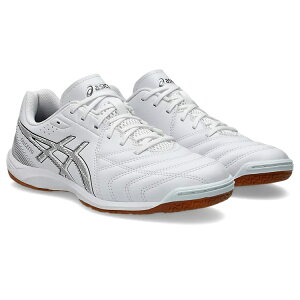 asics �A�V�b�N�X CALCETTO WD 9 WHITE/GUNMETAL 1113A037 103 �J���`�F�b�g �T�b�J�[�p �t�b�g�T�� �C���h�A �̈�� ���C�h ���L
