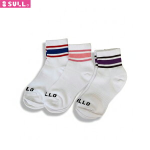SULLO �X�[�W�� SHORT SOX 26SS 1725501006 �\�b�N�X ���� ���C���\�b�N�X �V���[�g�\�b�N�X 3���Z�b�g ��