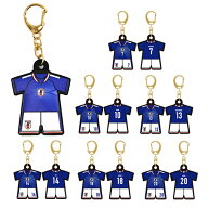オフィシャル ライセンスグッズ JFA 2026 ユニフォーム型ラバーキーホルダー(SAMURAI BLUE) jo-538 サッ…