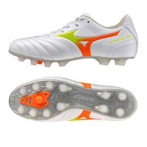 MIZUNO �~�Y�m ���i���V�[�_ �l�I 3 WIDE PRO P1GA262354 �z���C�g×�C�G���[×�I�����W PRISM WHITE PACK �T�b�J�[�p �X�p�C�N ���C�h ���L