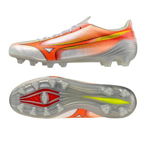 MIZUNO �~�Y�m �~�Y�m�A���t�@ 3 JAPAN �z���C�g×�I�����W×�C�G���[ P1GA266054 PRISM WHITE PACK �T�b�J�[�X�p�C�N ���A���X�|�[�c