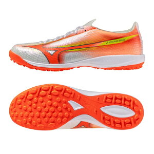 MIZUNO �~�Y�m �~�Y�m�A���t�@ 3 ELITE AS �z���C�g×�I�����W×�C�G���[ P1GD266254 PRISM WHITE PACK �T�b�J�[ �l�H�� �y ���A���X�|�[�c