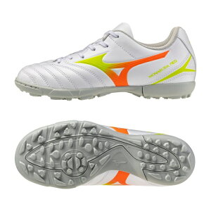 MIZUNO �~�Y�m ���i���V�[�_ �l�I 3 SELECT Jr AS �z���C�g×�C�G���[×�I�����W P1GE262554 PRISM WHITE PACK �W���j�A�g���V���[ �l�H�œy