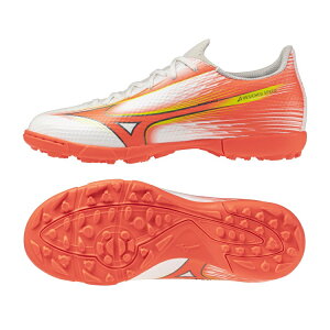MIZUNO �~�Y�m �~�Y�m�A���t�@ 3 SELECT Jr AS �z���C�g×�I�����W×�C�G���[ �W���j�A �g���V���[ �l�H�� �yP1GE266554 PRISM WHITE PACK