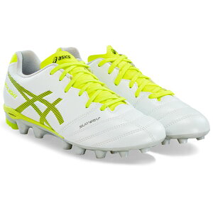 asics �A�V�b�N�X DS LIGHT JR GS PRO WHITE/PURE SILVER 1104A058 100 �W���j�A �T�b�J�[�p �X�p�C�N DS���C�g �y �l�H�� ���C�h ���L