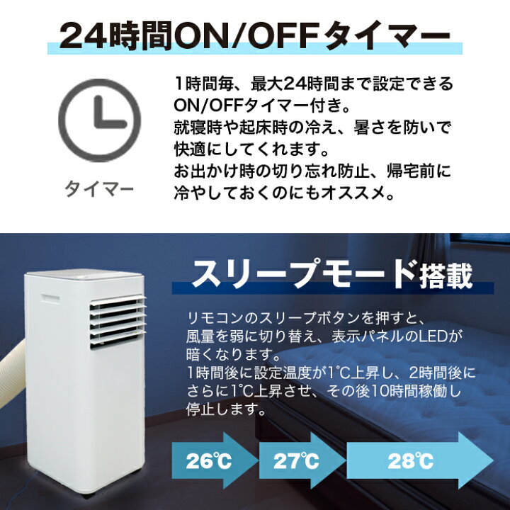 楽天市場】スポットクーラー 窓枠パネル付き 除湿器 小型 クーラー 