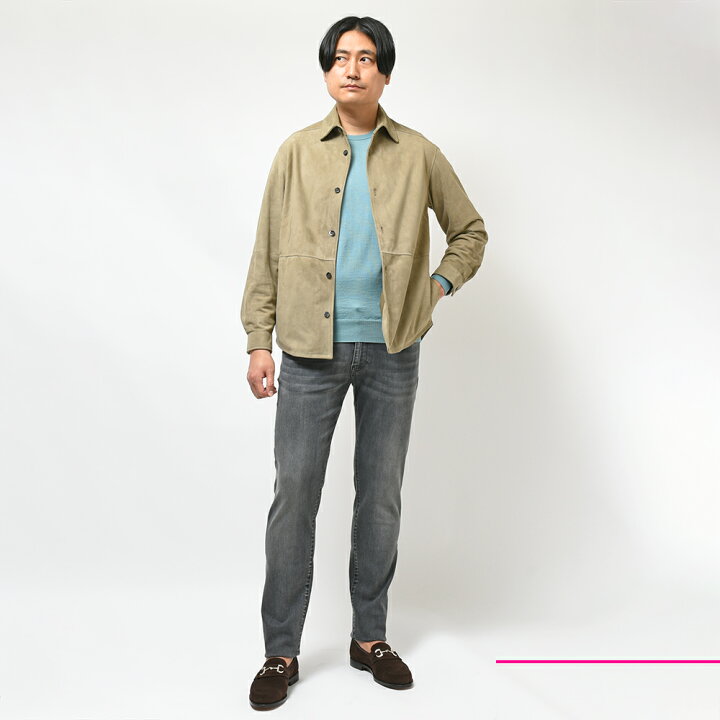 楽天市場】EMMETI エンメティring別注 RING SHIRT ゴート スエード 