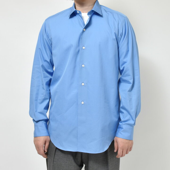 楽天市場】garoh ガロウshirts01 コットンポプリン レギュラーカラー 